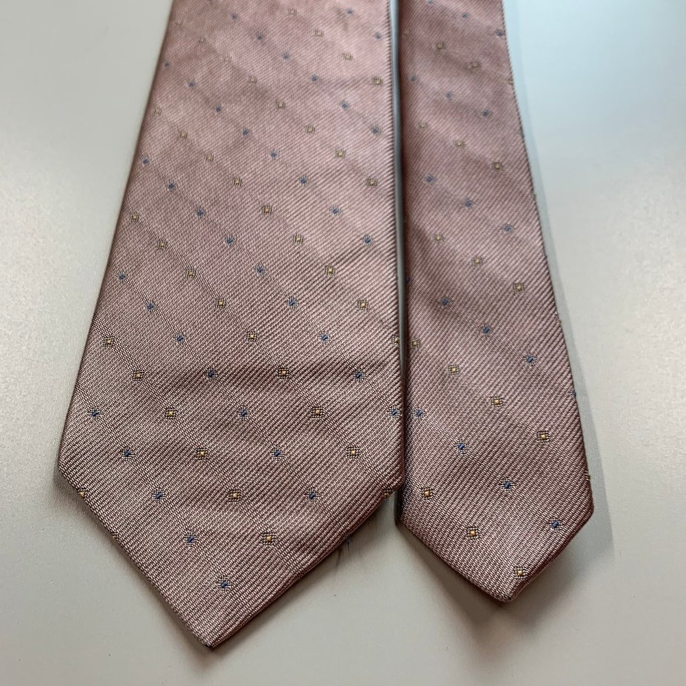 Allen Solly Nottingham Pink Silk Tie